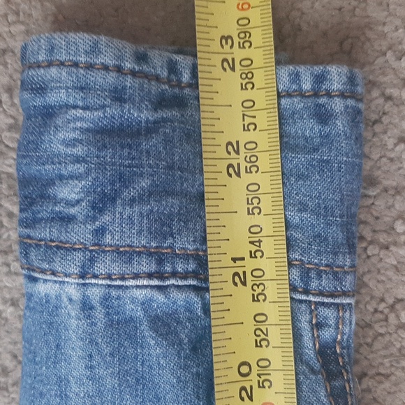 Women's New Look Denim Long Sleeves shirt Size US 8 or XS - Picture 12 of 12